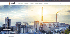 Desktop Screenshot of entek.com.tr
