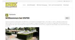 Desktop Screenshot of entek.de